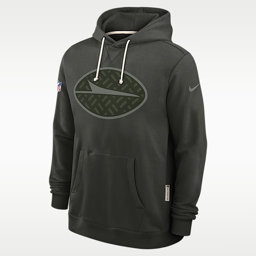 New York Jets Crucial Catch Sideline Standard Issue Men's Nike Dri